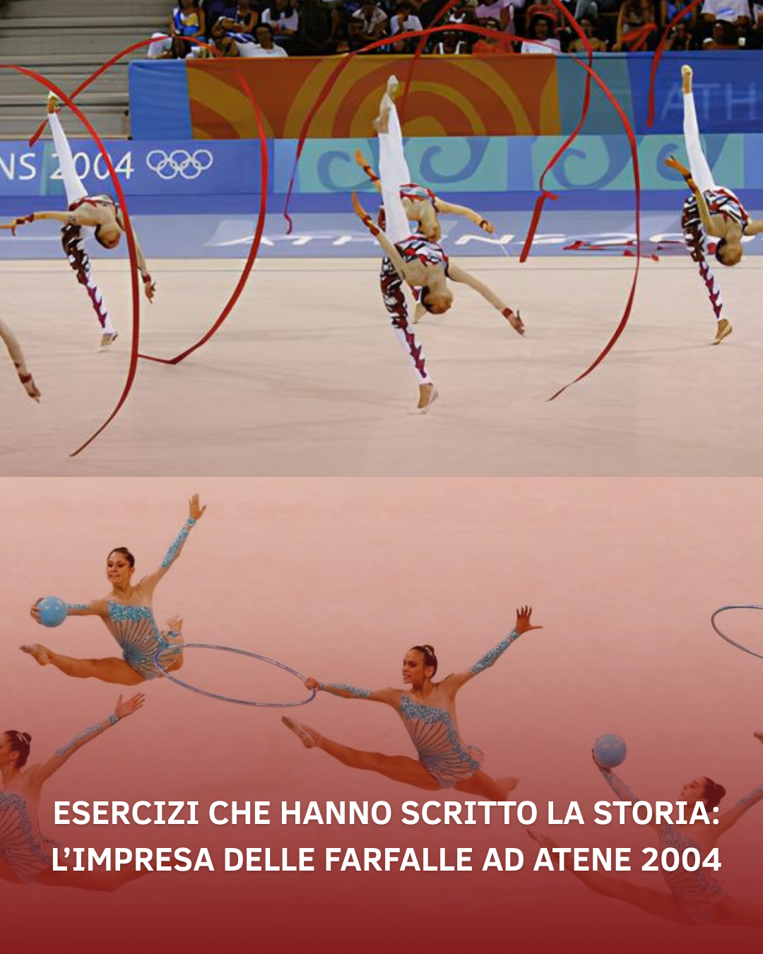 ESERCIZI CHE HANNO SCRITTO LA STORIA: L’IMPRESA DELLE FARFALLE AD ATENE 2004