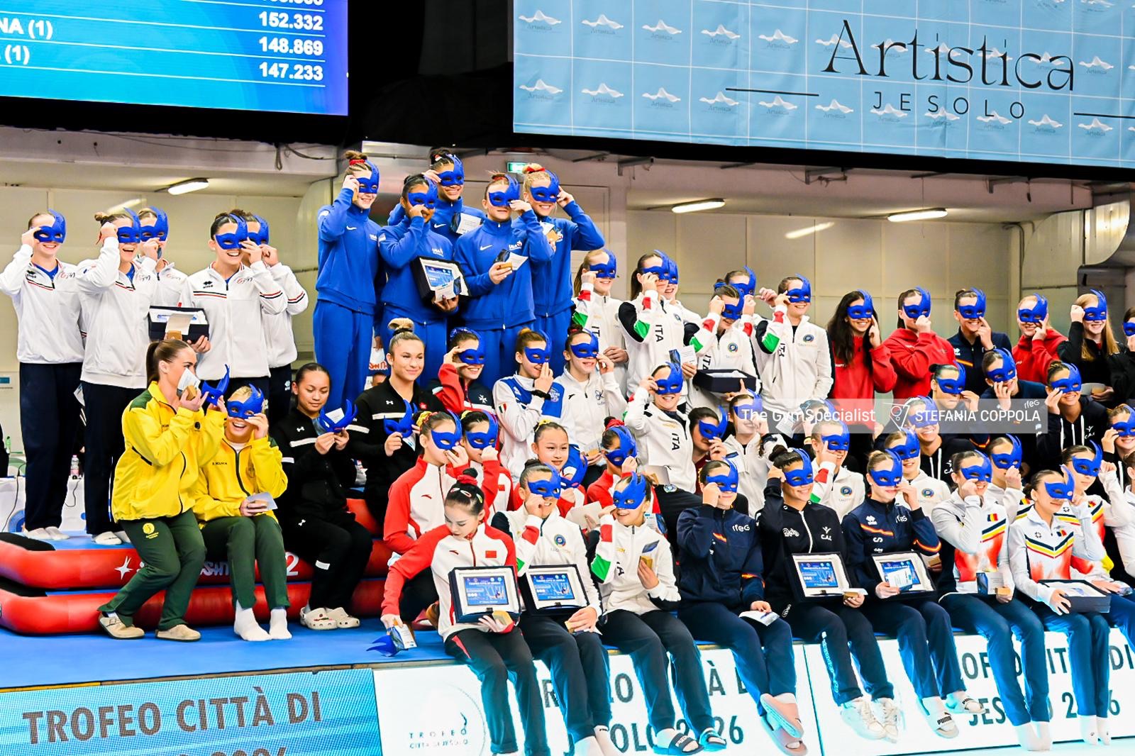 JESOLO CHIAMA, LE SENIOR RISPONDONO: L’ITALIA BRILLA TRA LE BIG